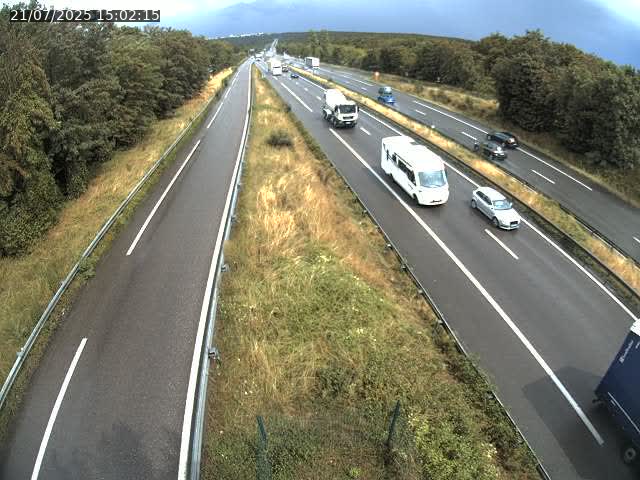 Caméra autoroute France - A31, Velaine-en-Haye direction Nancy