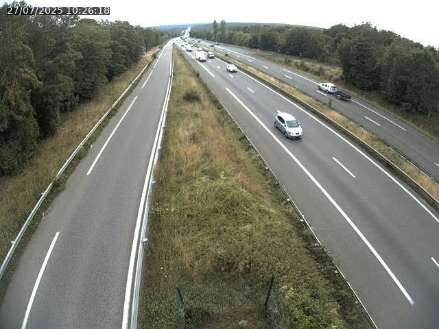 Caméra autoroute France - A31, Velaine-en-Haye direction Nancy