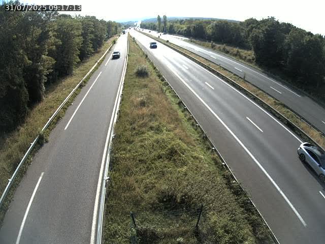 Caméra autoroute France - A31, Velaine-en-Haye direction Nancy