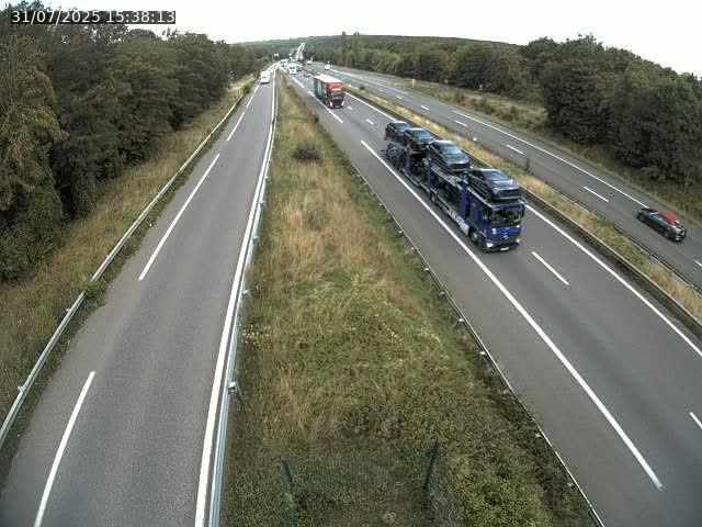 Caméra autoroute France - A31, Velaine-en-Haye direction Nancy