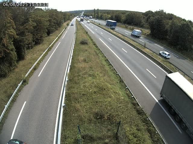 Caméra autoroute France - A31, Velaine-en-Haye direction Nancy