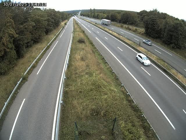 Caméra autoroute France - A31, Velaine-en-Haye direction Nancy