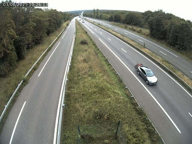 Caméra autoroute France - A31, Velaine-en-Haye direction Nancy