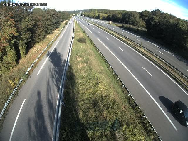 Caméra autoroute France - A31, Velaine-en-Haye direction Nancy