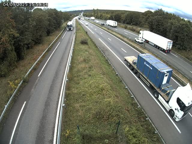 Caméra autoroute France - A31, Velaine-en-Haye direction Nancy