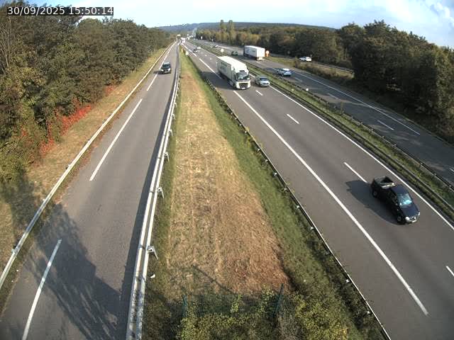 Caméra autoroute France - A31, Velaine-en-Haye direction Nancy