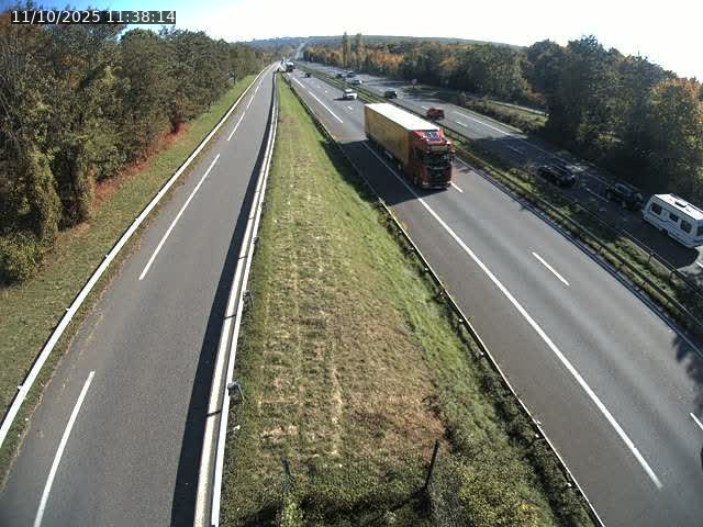 Caméra autoroute France - A31, Velaine-en-Haye direction Nancy