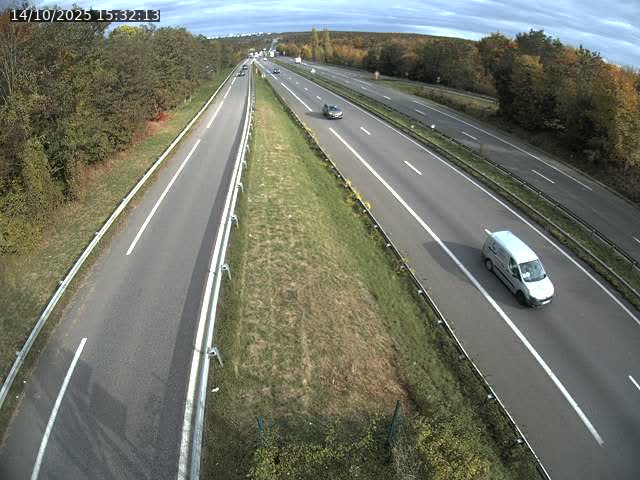 Caméra autoroute France - A31, Velaine-en-Haye direction Nancy