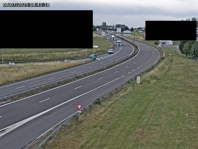Webcam à Vesoul dans le quartier Grand Miselot à la jonction entre la N19 et la D457