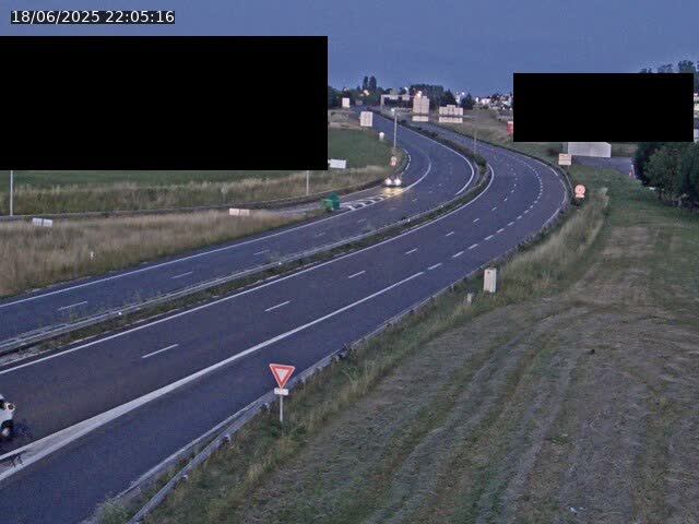 Webcam à Vesoul dans le quartier Grand Miselot à la jonction entre la N19 et la D457