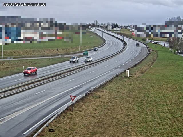 <h2>Webcam à Vesoul dans le quartier Grand Miselot à la jonction entre la N19 et la D457</h2>