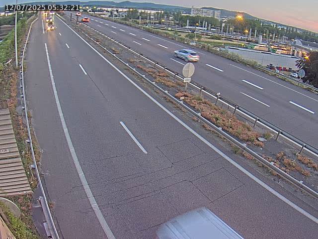 Caméra autoroute France - A31, Yutz direction Metz