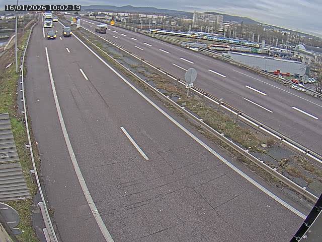 <h2>Caméra autoroute France - A31, Yutz direction Metz</h2>