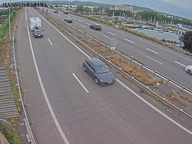 Caméra autoroute France - A31, Yutz direction Metz