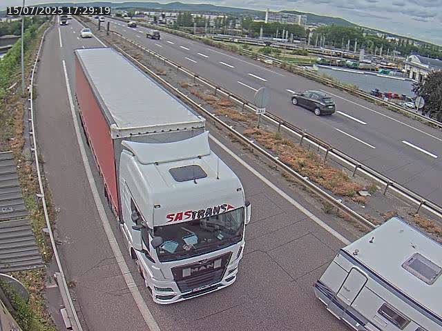 Caméra autoroute France - A31, Yutz direction Metz