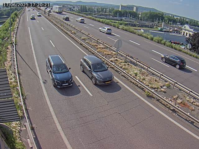 Caméra autoroute France - A31, Yutz direction Metz