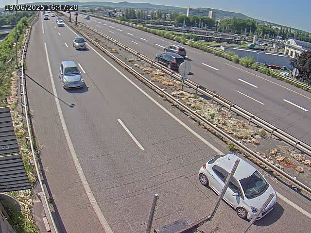 Caméra autoroute France - A31, Yutz direction Metz