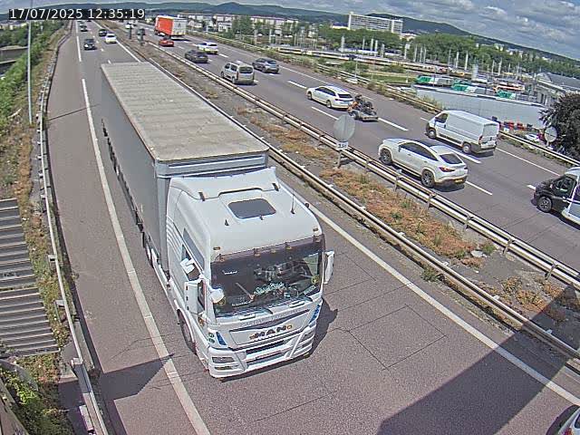 Caméra autoroute France - A31, Yutz direction Metz