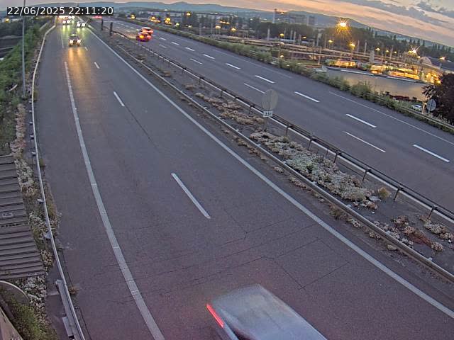 Caméra autoroute France - A31, Yutz direction Metz