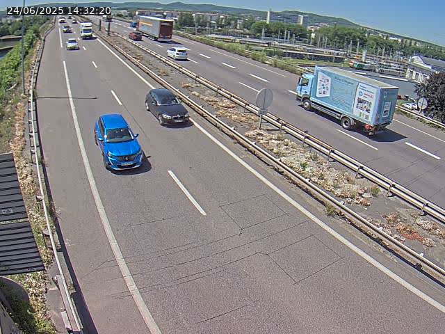 Caméra autoroute France - A31, Yutz direction Metz