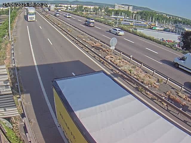 Caméra autoroute France - A31, Yutz direction Metz