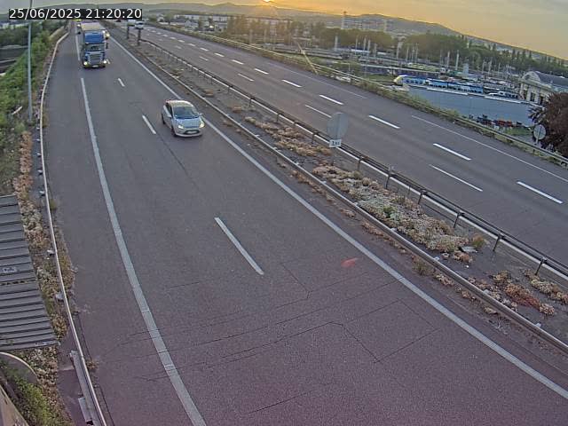 Caméra autoroute France - A31, Yutz direction Metz