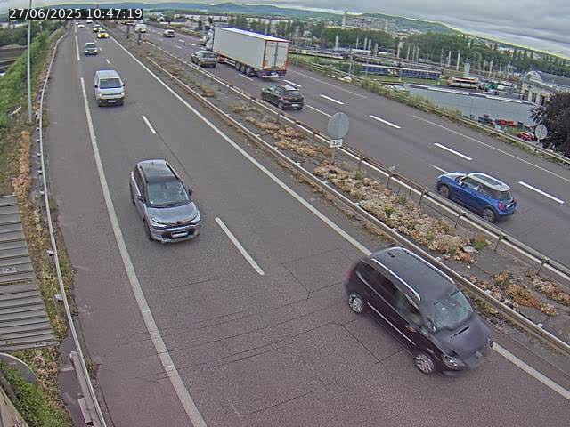 Caméra autoroute France - A31, Yutz direction Metz
