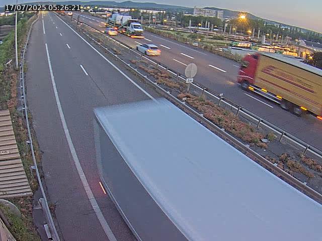 Caméra autoroute France - A31, Yutz direction Metz