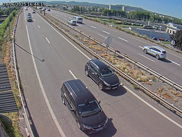 Caméra autoroute France - A31, Yutz direction Metz