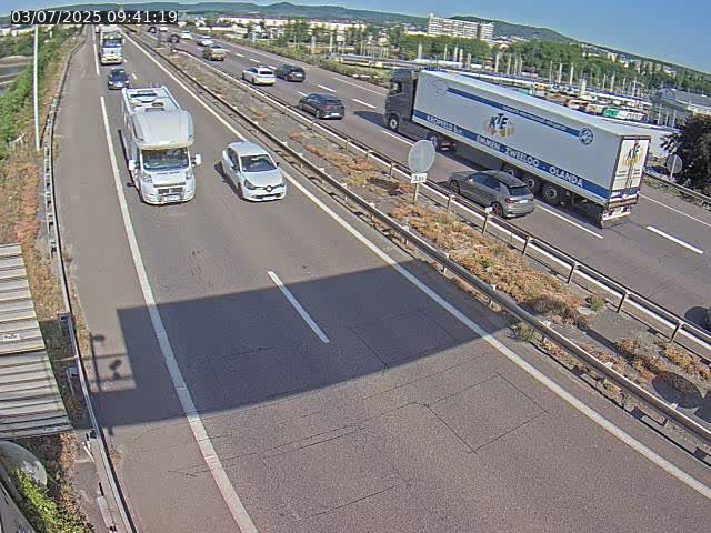 Caméra autoroute France - A31, Yutz direction Metz