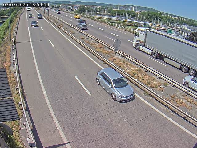 Caméra autoroute France - A31, Yutz direction Metz