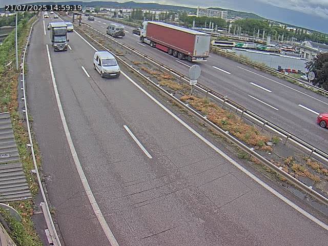 Caméra autoroute France - A31, Yutz direction Metz