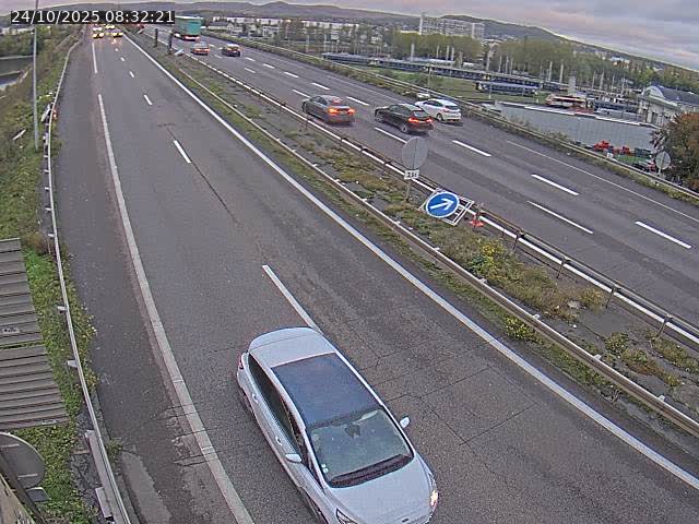 <h2>Caméra autoroute France - A31, Yutz direction Metz</h2>