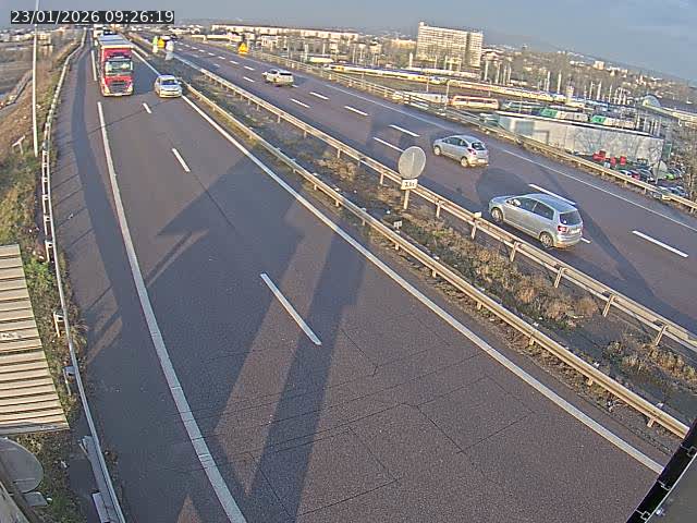 <h2>Caméra autoroute France - A31, Yutz direction Metz</h2>