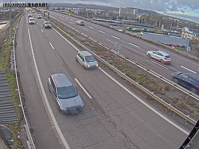 <h2>Caméra autoroute France - A31, Yutz direction Metz</h2>