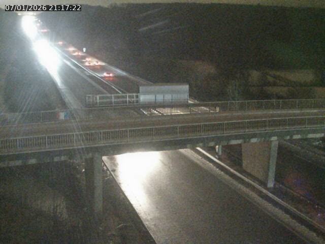 Caméra autoroute France - A31, Zoufftgen direction Luxembourg-ville, à la frontière entre la France et le Luxembourg