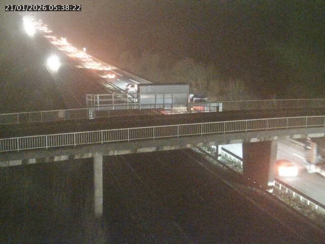 Caméra autoroute France - A31, Zoufftgen direction Luxembourg-ville, à la frontière entre la France et le Luxembourg