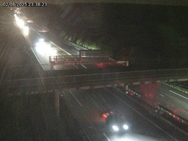 Caméra autoroute France - A31, Zoufftgen direction Luxembourg-ville, à la frontière entre la France et le Luxembourg
