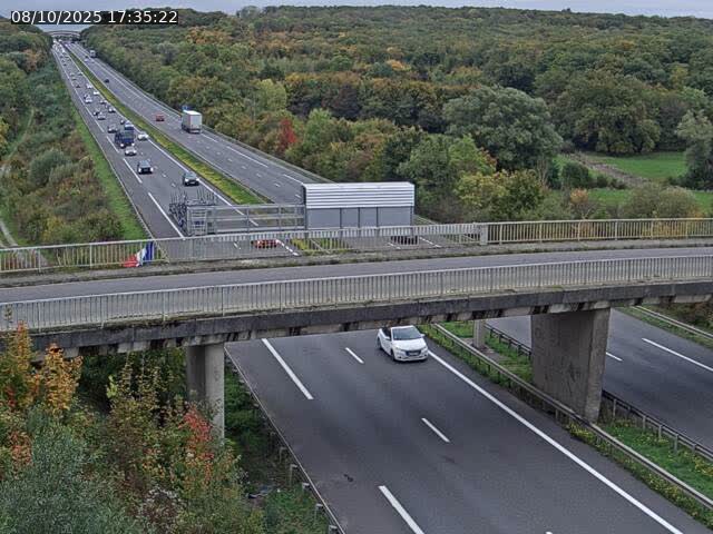 <h2>Caméra autoroute France - A31, Zoufftgen direction Luxembourg-ville, à la frontière entre la France et le Luxembourg</h2>