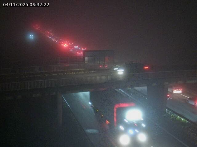 Caméra autoroute France - A31, Zoufftgen direction Luxembourg-ville, à la frontière entre la France et le Luxembourg