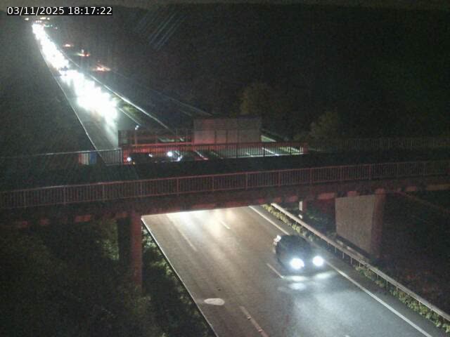 Caméra autoroute France - A31, Zoufftgen direction Luxembourg-ville, à la frontière entre la France et le Luxembourg