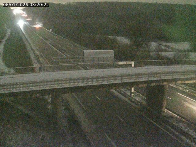 Caméra autoroute France - A31, Zoufftgen direction Luxembourg-ville, à la frontière entre la France et le Luxembourg