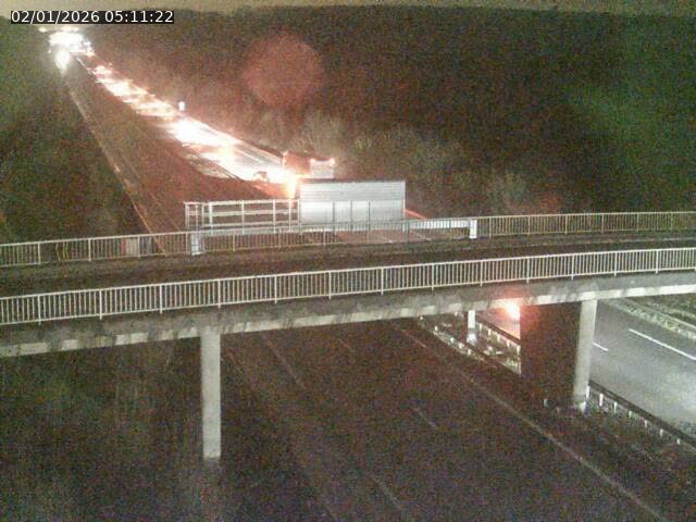 Caméra autoroute France - A31, Zoufftgen direction Luxembourg-ville, à la frontière entre la France et le Luxembourg