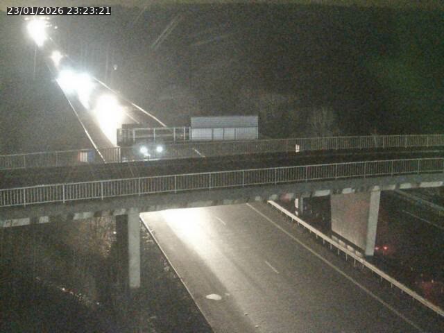 Caméra autoroute France - A31, Zoufftgen direction Luxembourg-ville, à la frontière entre la France et le Luxembourg