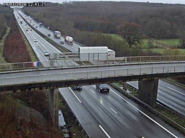 Caméra autoroute France - A31, Zoufftgen direction Luxembourg-ville, à la frontière entre la France et le Luxembourg
