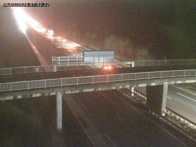 Caméra autoroute France - A31, Zoufftgen direction Luxembourg-ville, à la frontière entre la France et le Luxembourg