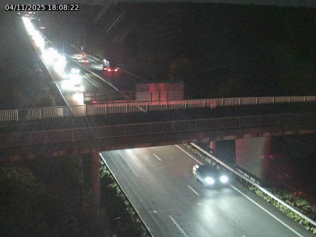 Caméra autoroute France - A31, Zoufftgen direction Luxembourg-ville, à la frontière entre la France et le Luxembourg