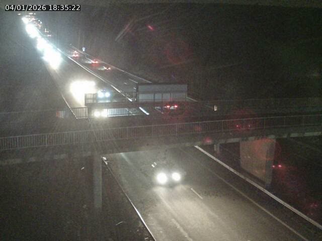 Caméra autoroute France - A31, Zoufftgen direction Luxembourg-ville, à la frontière entre la France et le Luxembourg