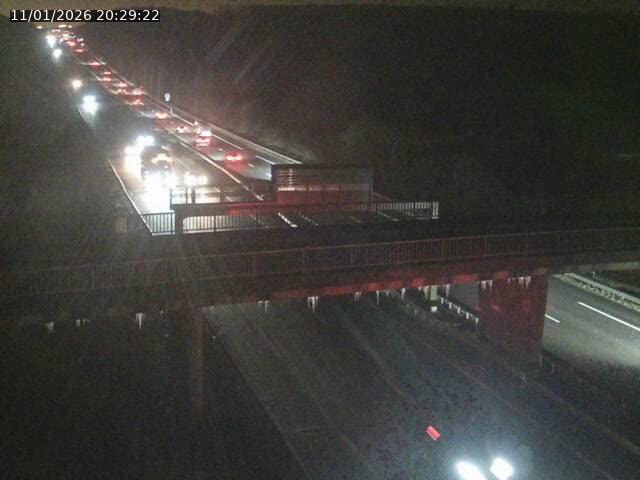 Caméra autoroute France - A31, Zoufftgen direction Luxembourg-ville, à la frontière entre la France et le Luxembourg