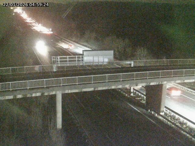 Caméra autoroute France - A31, Zoufftgen direction Luxembourg-ville, à la frontière entre la France et le Luxembourg